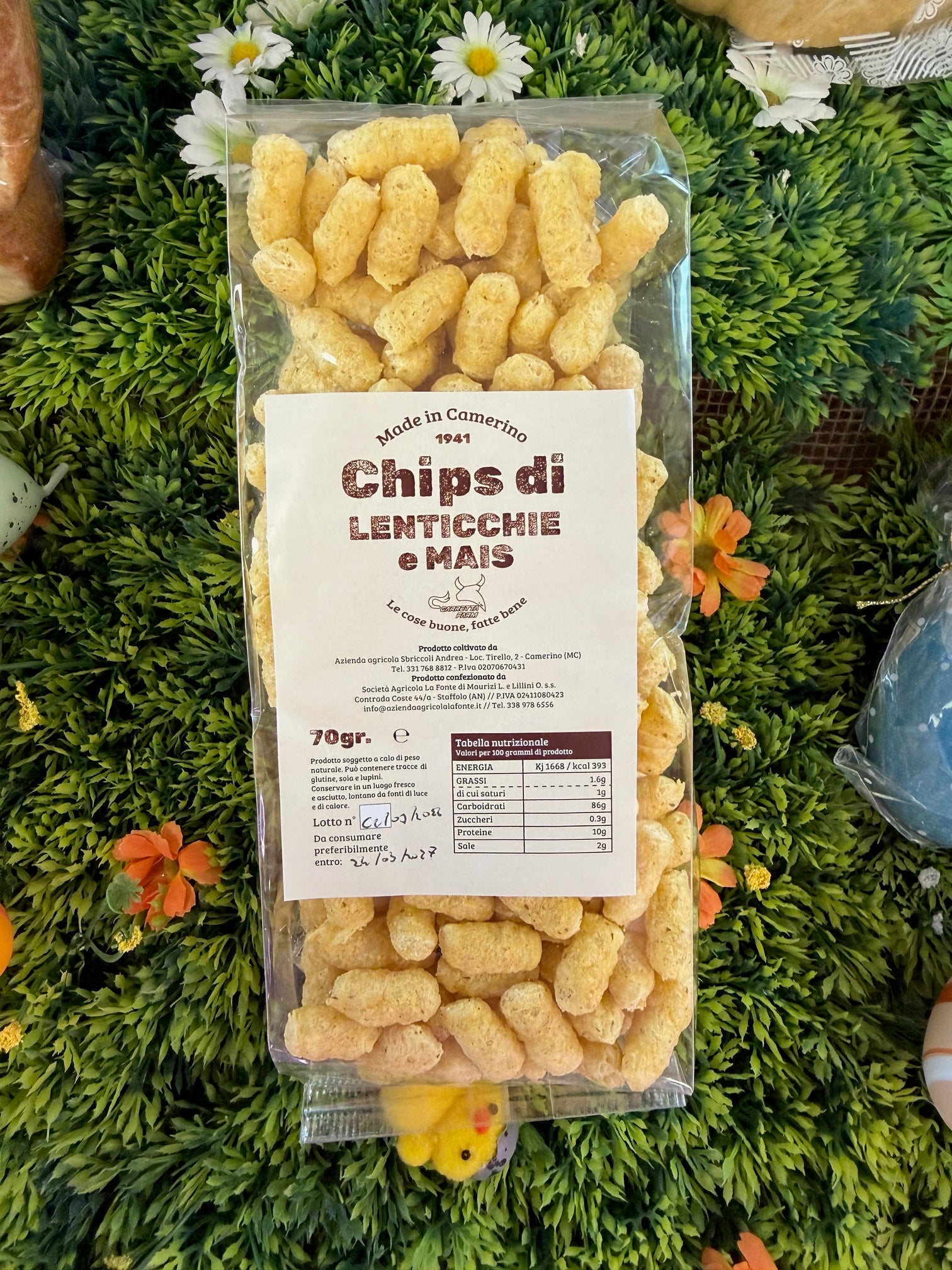 CHIPS DI MAIS made in Camerino dal 1941