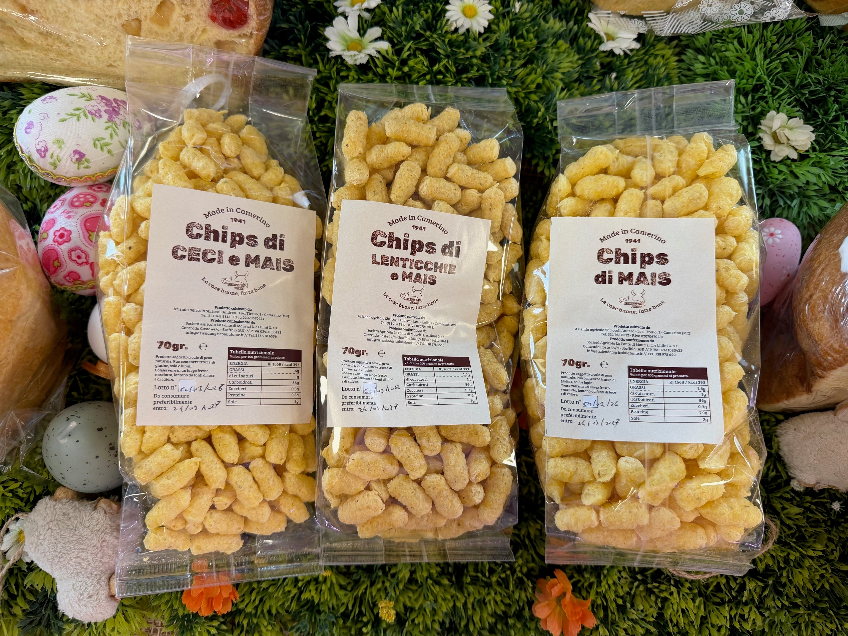 CHIPS DI MAIS made in Camerino dal 1941